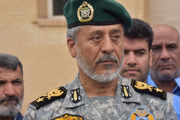 نیروی انسانی ارتش خوزستان برای مقابله با سیل کافی است