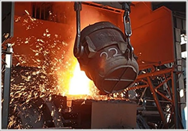 کارخانه تولید شمش فولاد در سیرجان به بهره برداری رسید