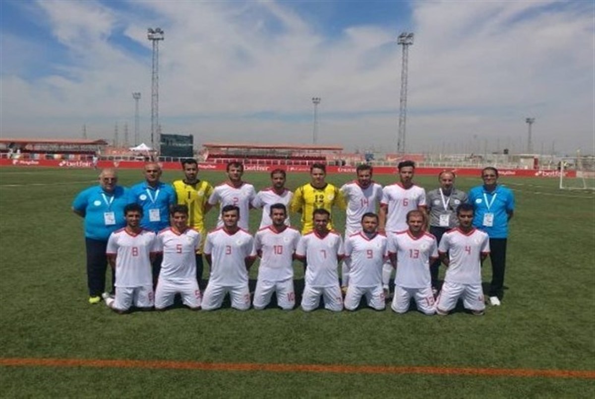 پیروزی قاطعانه تیم ملی فوتبال هفت نفره مقابل هلند