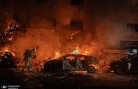 تصاویری از خسارات اصابت موشک‌های ایران به سرزمین اشغالی (8)