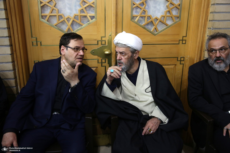 مراسم چهلم شهیدان لاریجانی در حرم مطهر حضرت معصومه (س) -2
