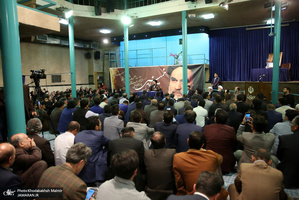 دیدار جمعی از اعضای حزب جمهوریت ایران اسلامی با سید حسن خمینی‎