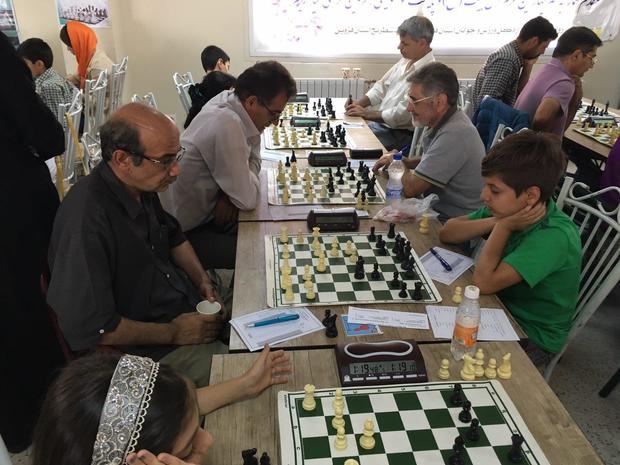 نتایج دور ششم مسابقات شطرنج جام شهید رجایی در قزوین