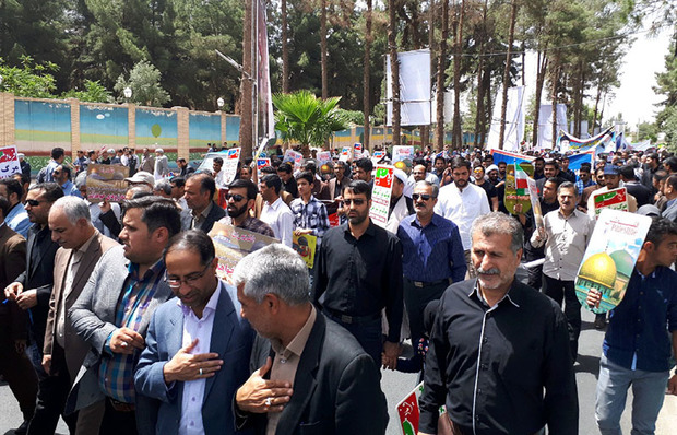 حضور پرشور ملت ایران درراهپیمایی روز قدس خلق حماسه دیگری بود