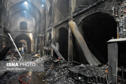 خسارت 5 میلیارد ریالی حادثه آتش‌سوزی به شبکه برق بازار تبریز