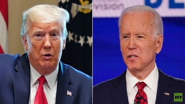 در سایه کرونا بایدن 8 درصد از ترامپ پیشی گرفت
