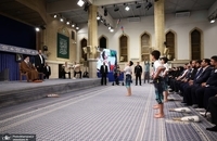 تصاویری از دیدار مدال‌آوران ورزشی و المپیادهای علمی جهانی با رهبر معظم انقلاب (6)