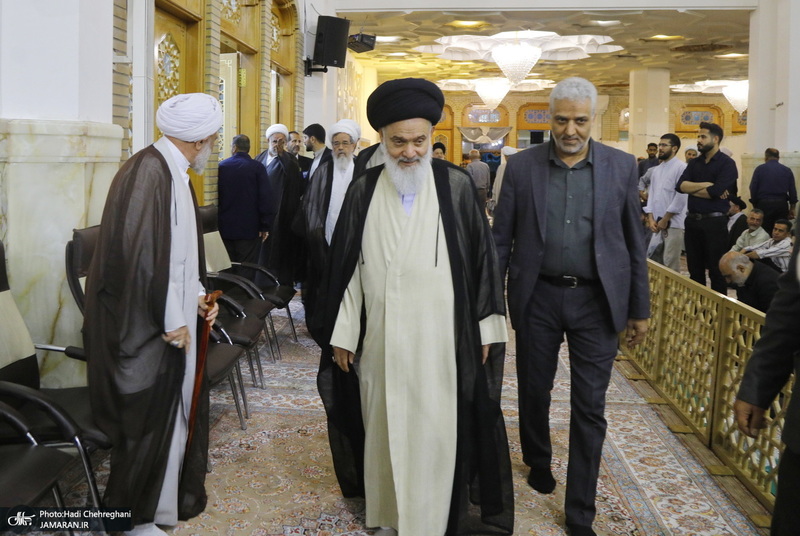 مراسم سالگرد ارتحال امام خمینی (س) از سوی رهبر معظم انقلاب اسلامی در قم
