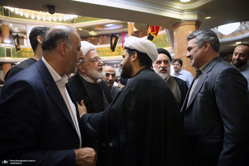 مراسم بزرگداشت محمد علی جماعتی در حسینیه شماره 2 جماران - 1