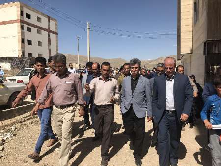 تشکیل کمیته جهت بررسی و برآورد خسارات ناشی از زلزله در مسکن مهر گلستان شهربجنورد