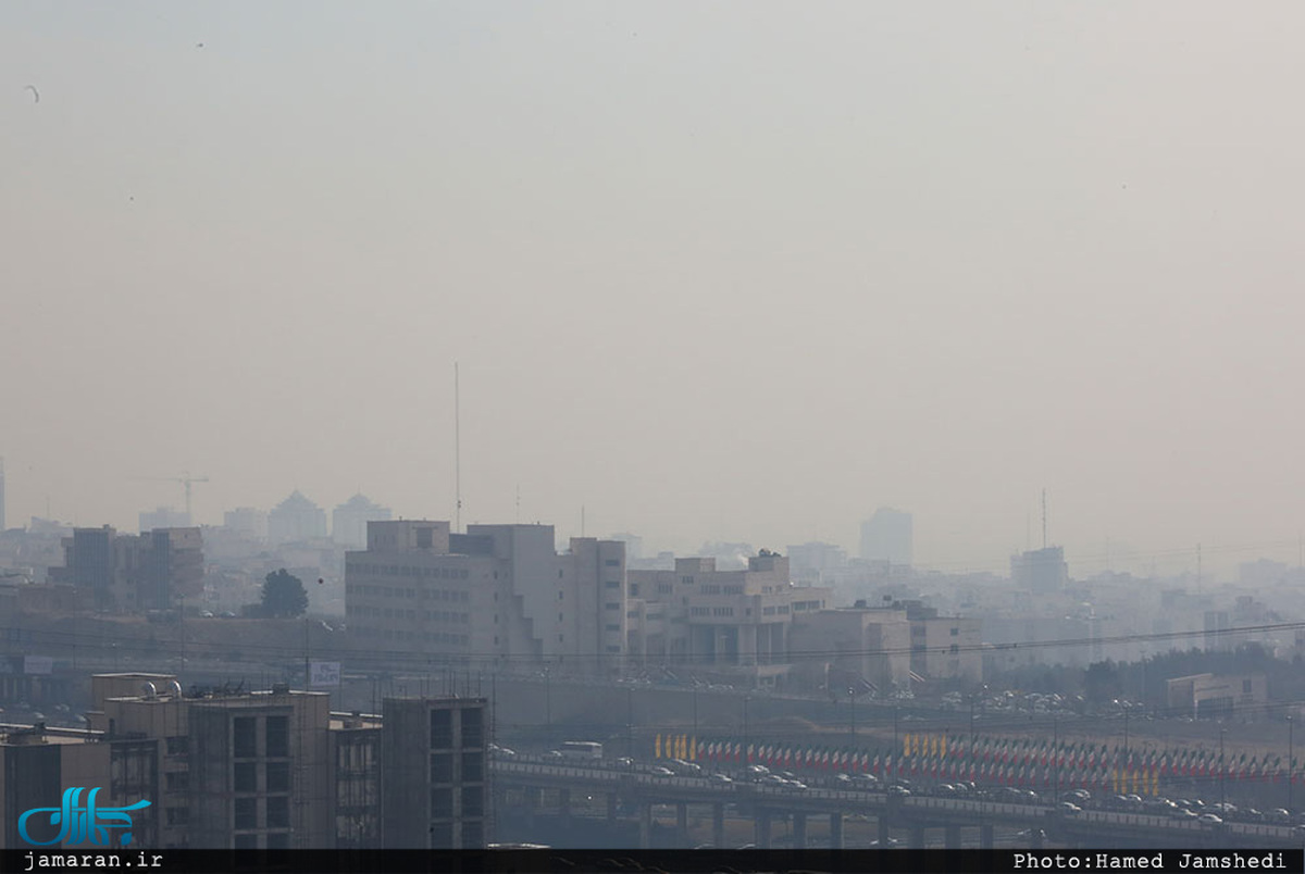  آلودگی هوای تهران تشدید شد
