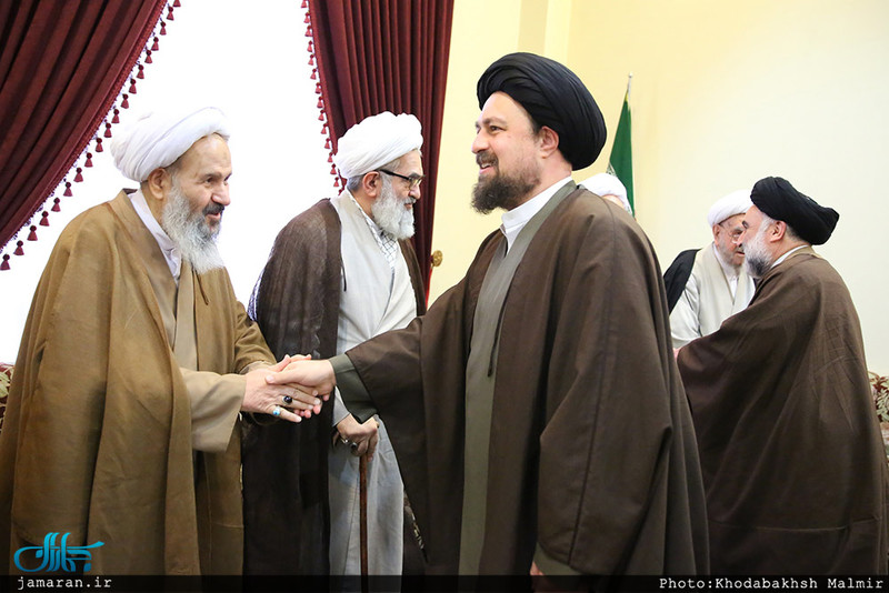 حاشیه تجدید میثاق هیأت رئیسه و اعضای مجلس خبرگان رهبری با آرمان های امام خمینی (س)