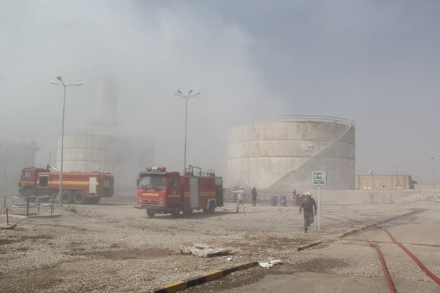 تمرین پدافند غیرعامل در مرکز انتقال نفت شهید زنگنه اجرا شد