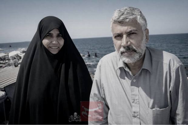 همسر شهید ابومهدی المهندس درگذشت + عکس