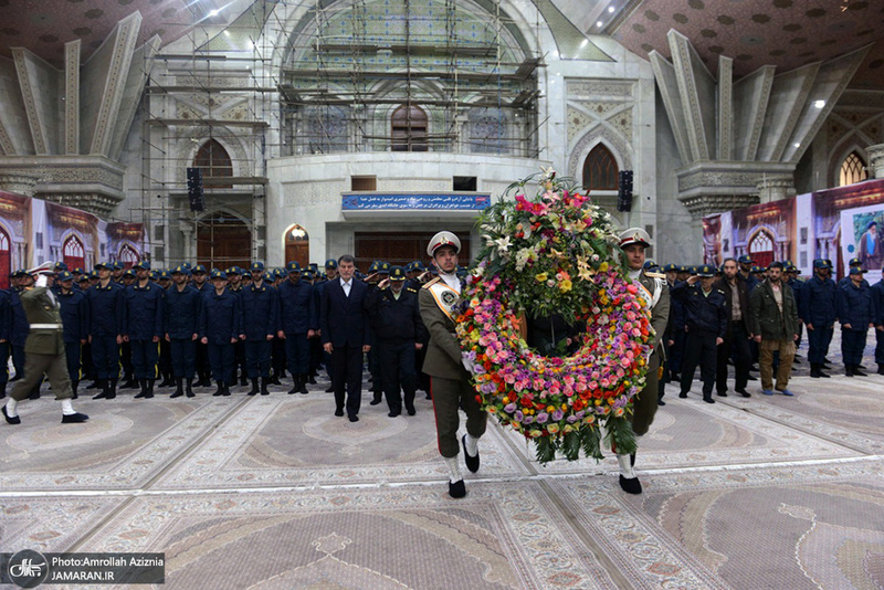 تجدید میثاق دانشجویان دانشگاه علوم انتظامی با آرمان های حضرت امام(س)