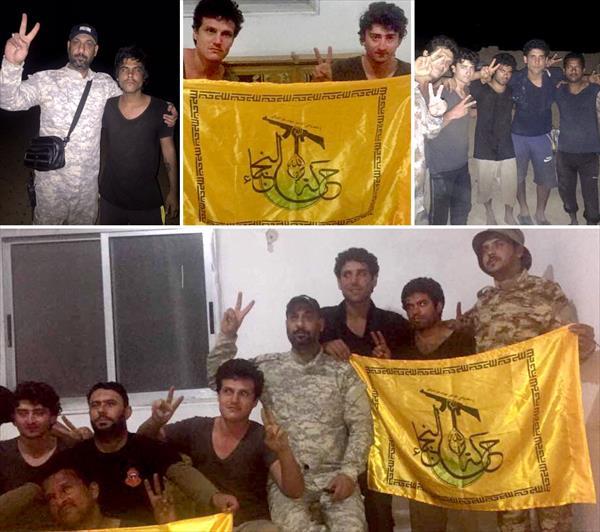 آزادی چهار رزمنده اسیر نُجَباء از چنگال جبهة النصرة + تصاویر