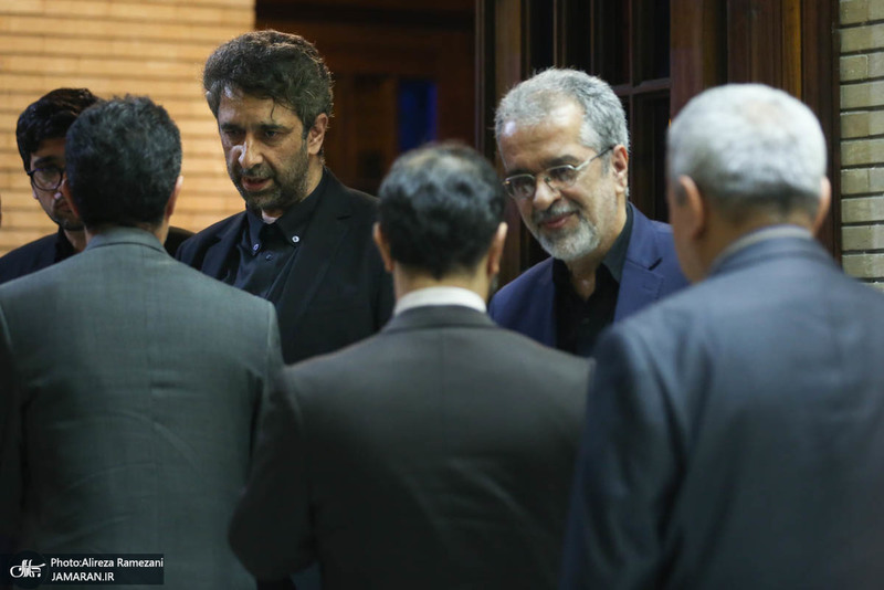 مراسم ختم مادر مهدی طباطبایی