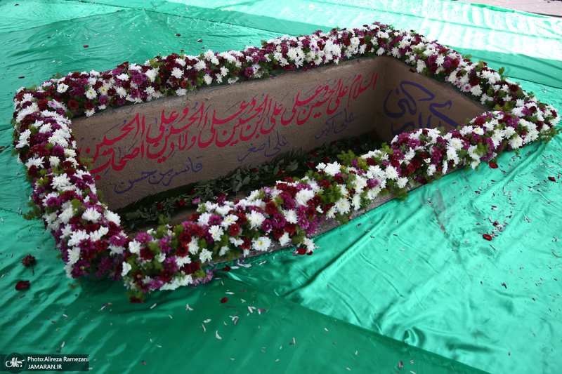 مراسم تشییع و تدفین شهید گمنام