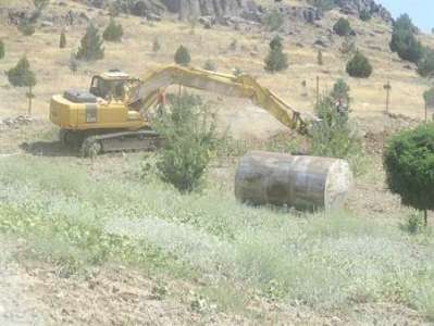 رفع تصرف از 4هکتار اراضی ملی شهرستان شمیرانات