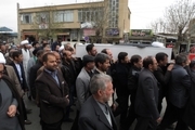 پیکر حجت الاسلام اصغرپور در قزوین به خاک سپرده شد