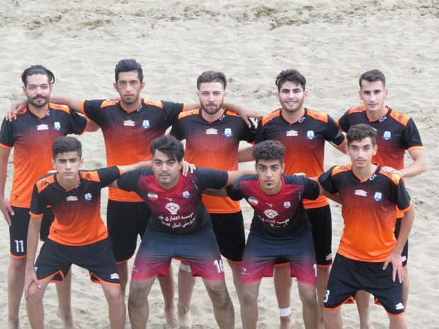 پیروزی نماینده گلستان در رقابت های فوتبال ساحلی امید