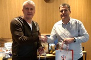 اسکوچیچ با آقای گل جام جهانی 98 دیدار کرد+عکس