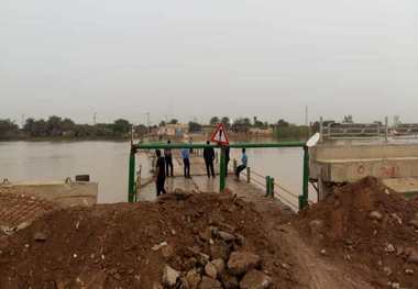 احداث سیل بند در روستاهای خرمشهر در حال انجام است