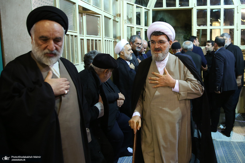 مراسم بزرگداشت آیت الله رحمت (ره) در حسینیه جماران - 2
