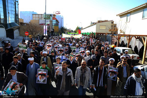 راهپیمایی ضد صهیونیستی پس از نماز جمعه‌ قم