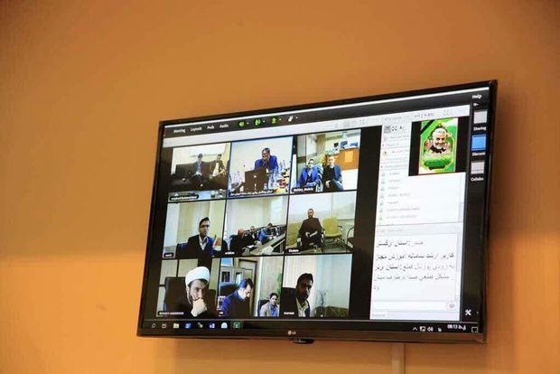 جلسات دادگاه یزد از طریق ویدئو کنفرانس برگزار شد