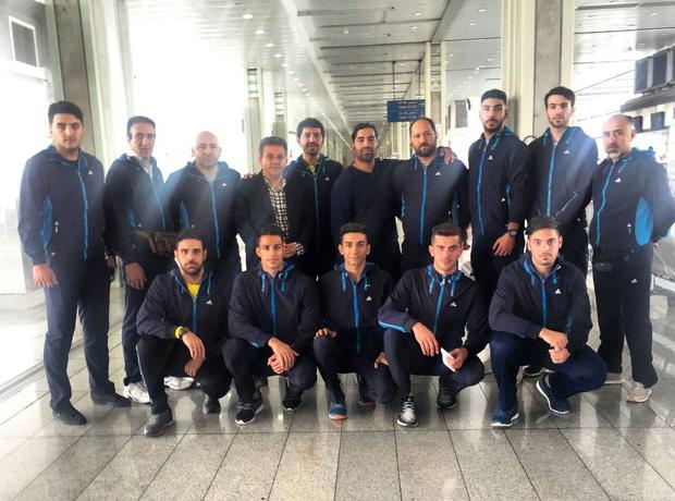 تیم کاراته قزوین نماینده ایران در مسابقات آسیای میانه