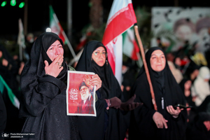 اجتماع حمایت از رزمندگان در مقابله با دشمن آمریکایی - صهیونی در پرند-۱