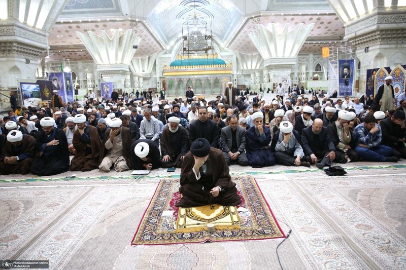 مراسم عزاداری شهادت حضرت امام جعفر صادق (ع) در حرممطهر امام خمینی (س)