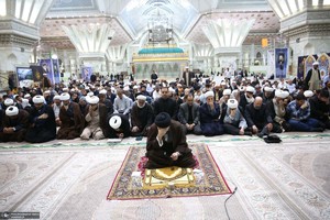 مراسم عزاداری شهادت حضرت امام جعفر صادق (ع) در حرممطهر امام خمینی (س)