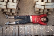 کودکان کار در سختیِ کوره های آجرپزی + تصاویر