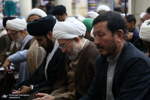 مراسم بزرگداشت آیت الله العظمی محقق کابلی در مسجد اعظم قم