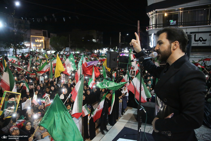 سی و نهمین شب اجتماع پرشور مردم در رباط کریم