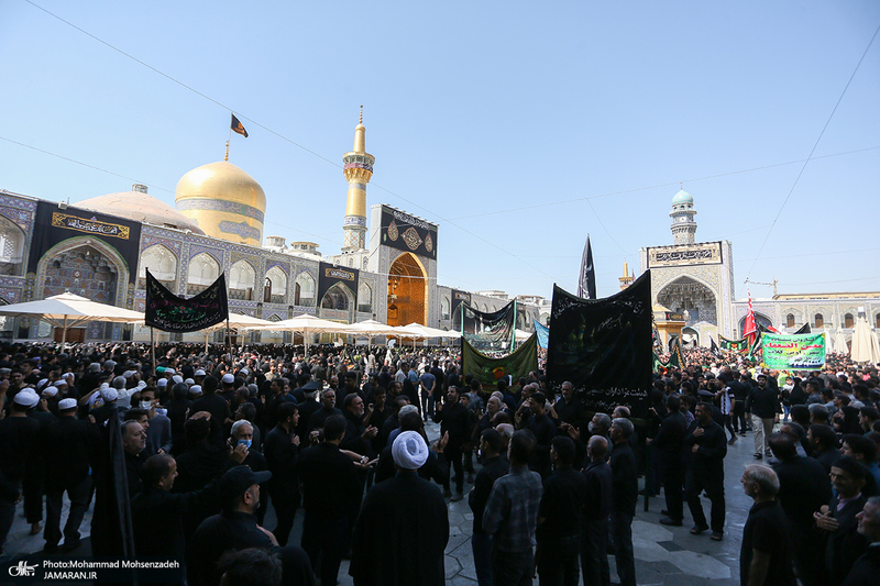 عزاداری روز شهادت حضرت امام رضا (ع) در مشهد