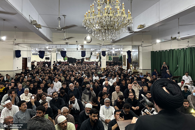 سخنرانی سید حسن خمینی در مسجد امام صادق (ع) اسلام آباد