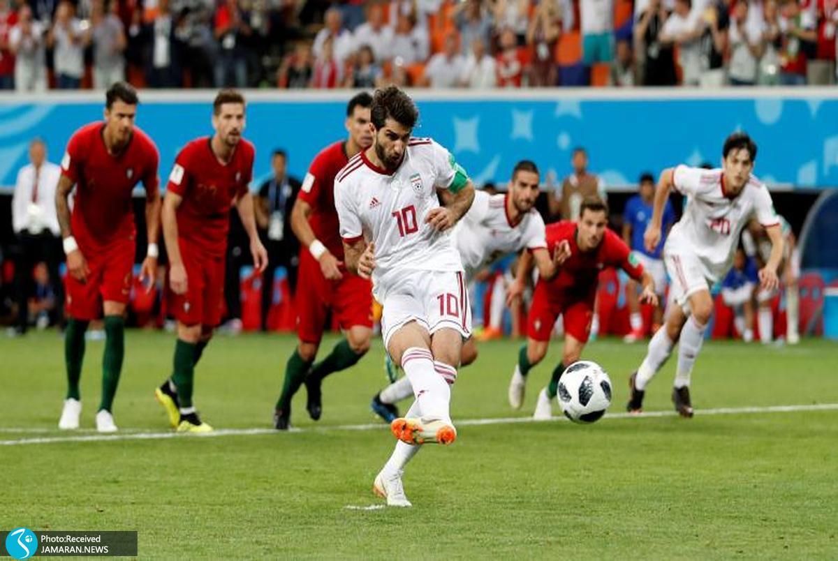 ویدیو| گل نهم ایران در تاریخ جام جهانی به نام انصاری فرد
