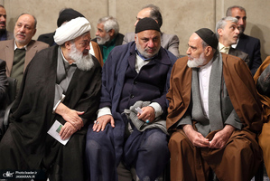 دیدار مداحان اهل‌بیت (ع) با رهبر معظم انقلاب
