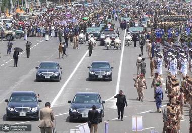 تشییع نخست وزیر یمن و وزرای دیگر با حضور هزاران یمنی + عکس ها