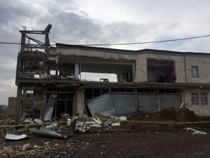 انفجار مهیب در ارومیه یک ساختمان مسکونی را ویران کرد