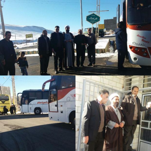اعزام مددجویان تحت پوشش کمیته امداد هشترود و چاراویماق به مشهد مقدس