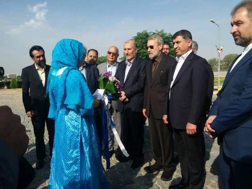 رئیس مجلس شورای اسلامی از کارخانه مواد غذایی البرز بازدید کرد