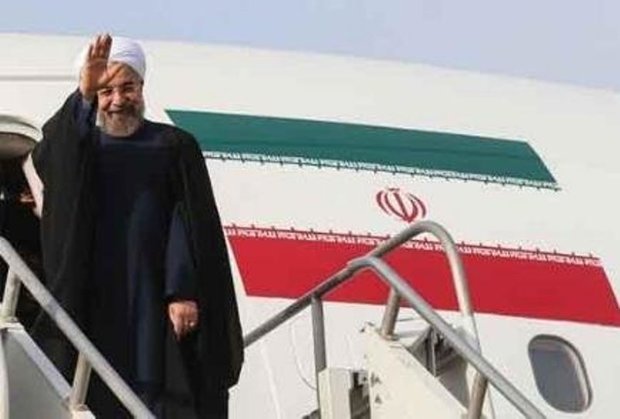 رئیس جمهوری عسلویه را به مقصد تهران ترک کرد