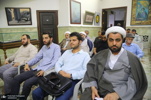 محفل ادبی با حضور استاد مجاهدی در مجتمع یادگار امام (س) قم