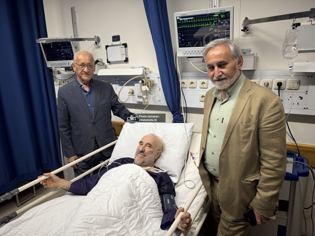 سید محمد خاتمی در بیمارستان + عکس ها