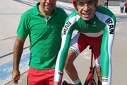 رکوردی که جمشیدیان در لیگ جوانان دوچرخه سواری شکست+ عکس
