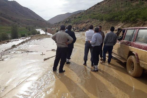 سیلاب به روستاهای منطقه سرحدات خسارت زد